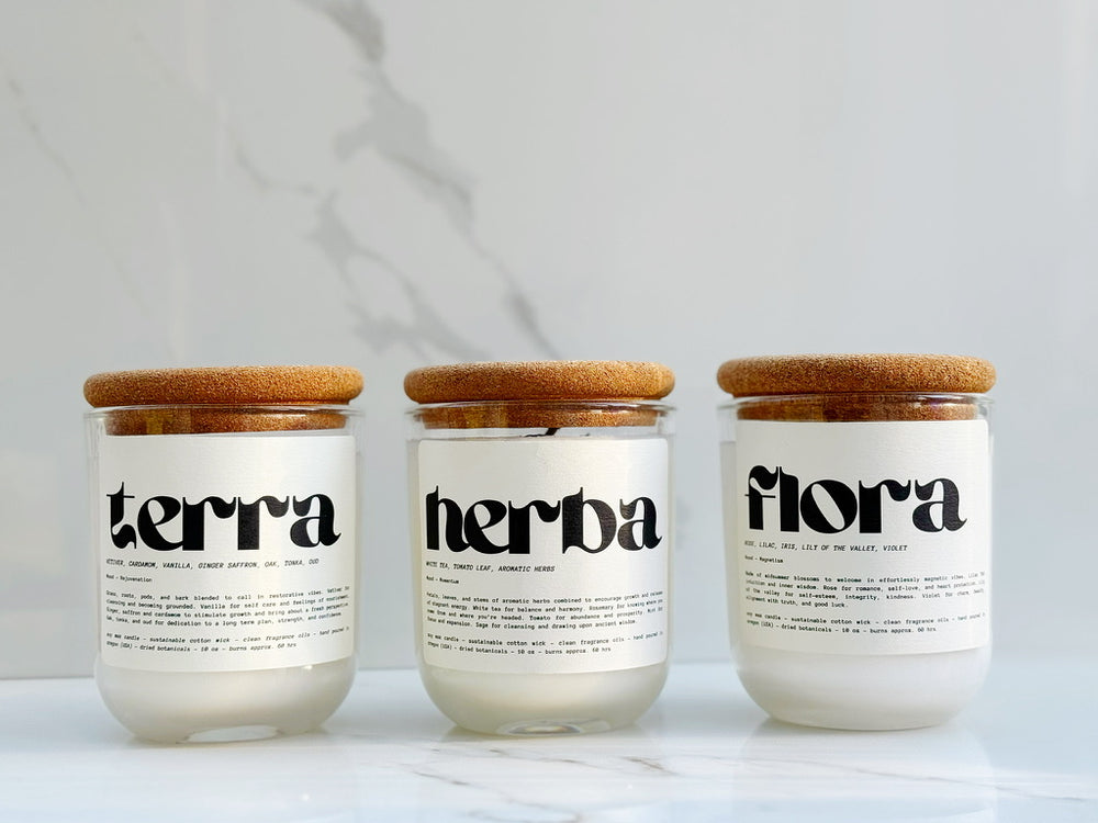 
                  
                    Terra (Mood Boosting Botanical Candle) - Yoru Says
                  
                