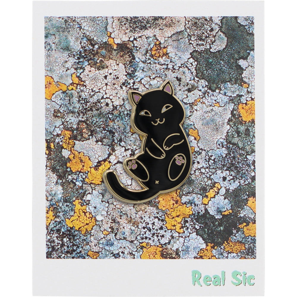 
                  
                    Playful Cat Enamel Pin - Yoru Says
                  
                