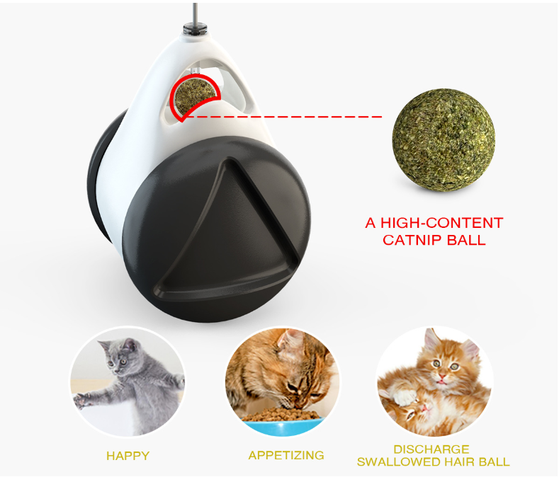 
                  
                    Tumbler Balanced Wheel Swinging Ball Cat Toy - Yoru Says
                  
                