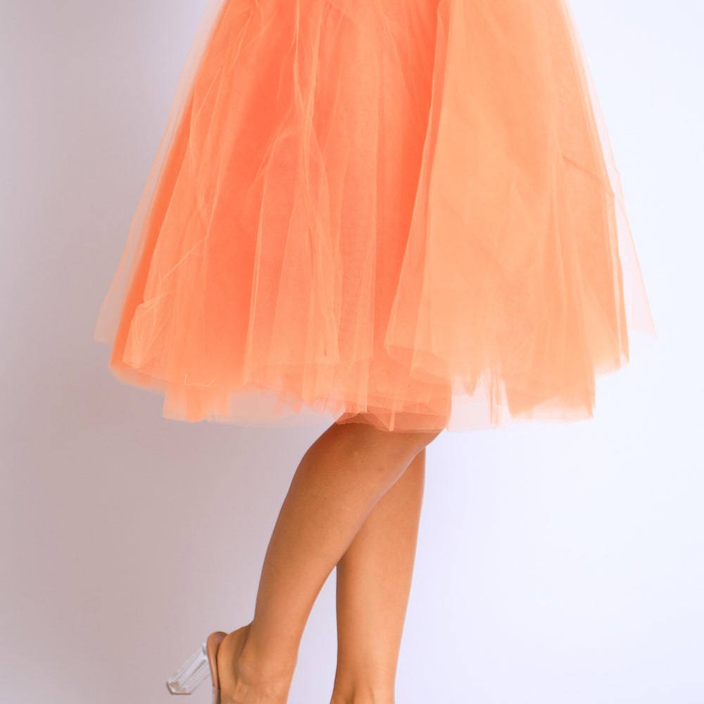 
                  
                    Tutu Tulle Knee Length A Line Ballet Dance Prom Party Layers Skirt - Yoru Says
                  
                