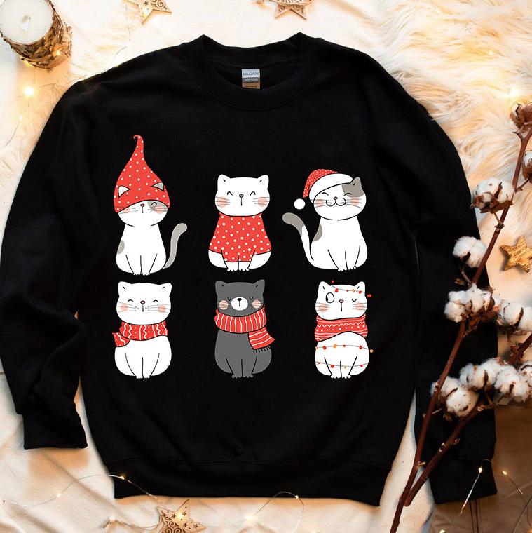 Merry Cats - Christmas Sweatshirt - Yoru Says