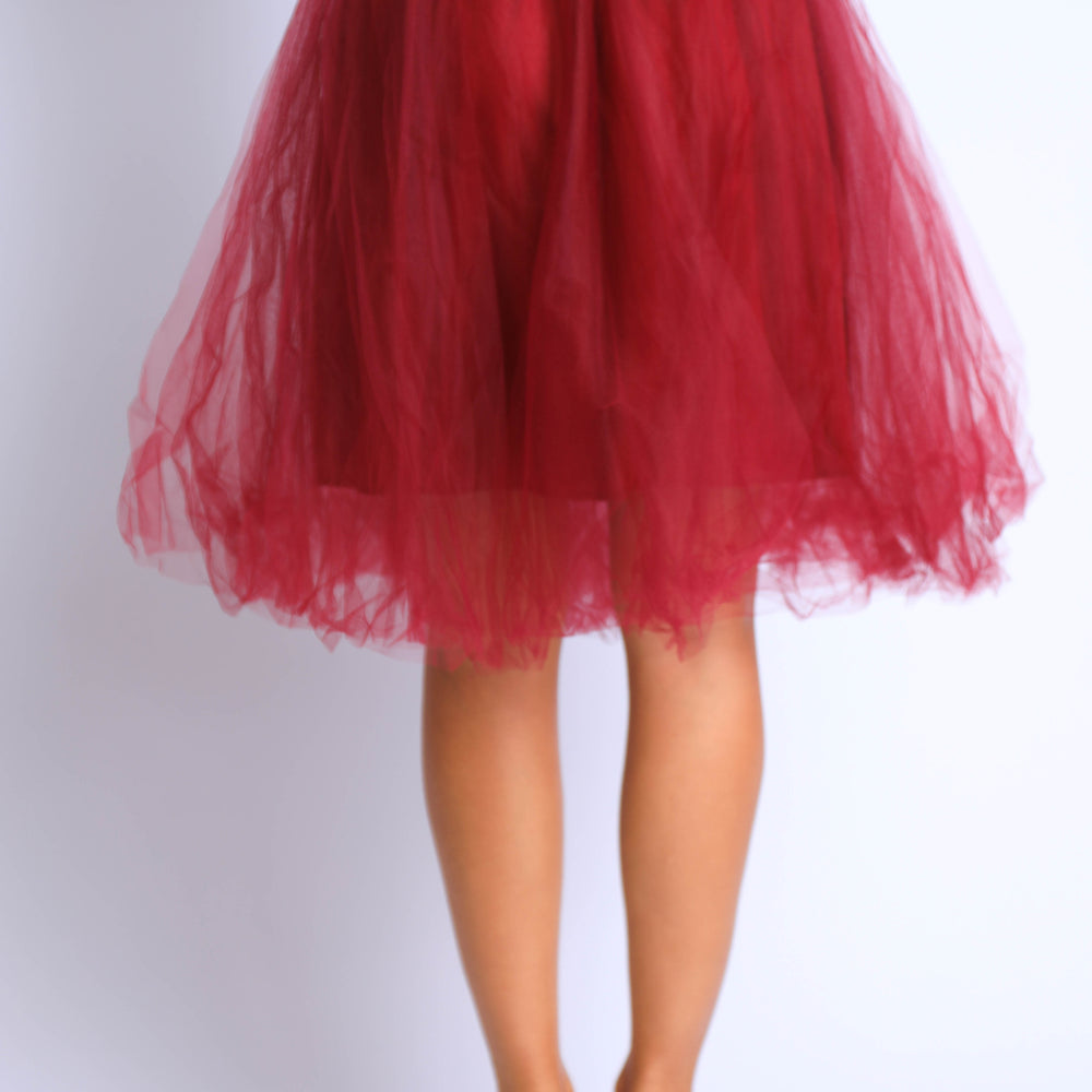 
                  
                    Tutu Tulle Knee Length A Line Ballet Dance Prom Party Layers Skirt - Yoru Says
                  
                