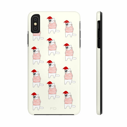 
                  
                    Christmas Cat Tough Case for iPhone with Wireless Charging - Yoru Says
                  
                