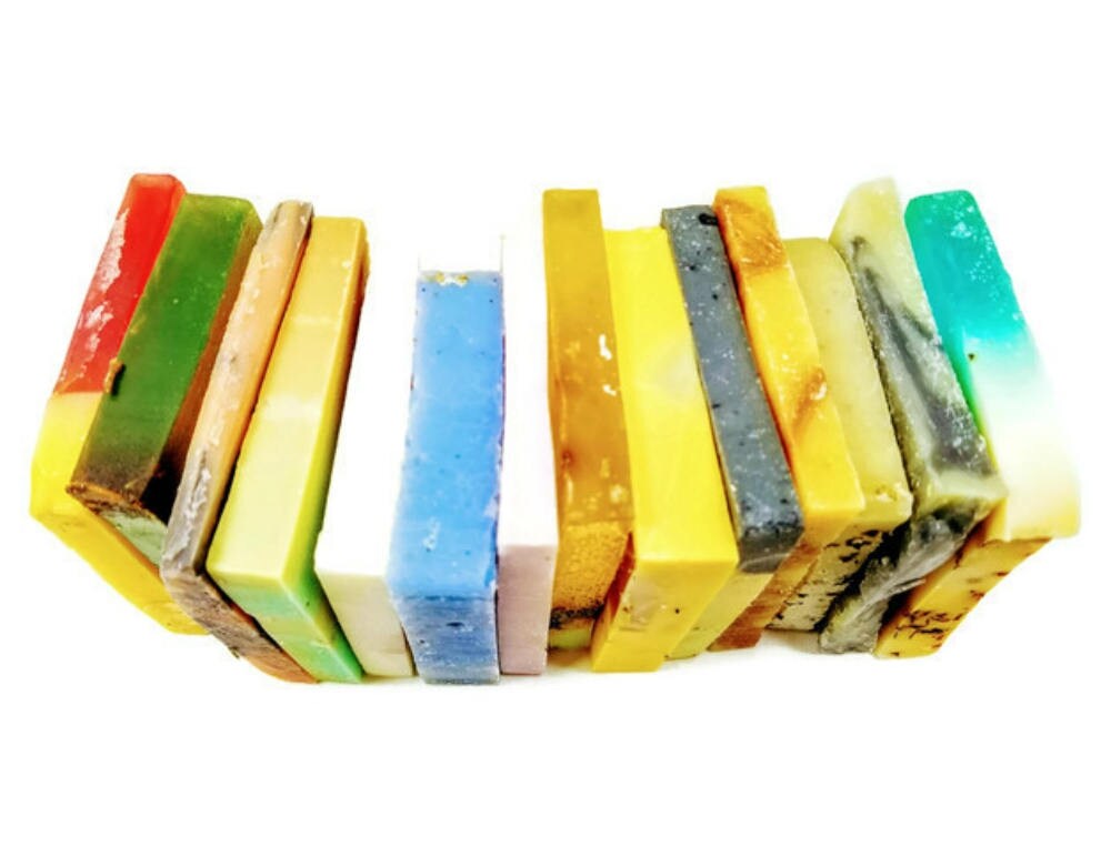 
                  
                    Vegan Soap Sampler, Soap Samples, Soap Stack - Yoru Says
                  
                