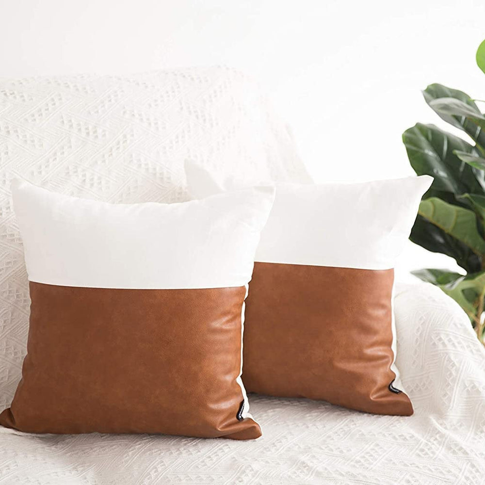 Vegan Leather Pillow Cover - Yoru Says