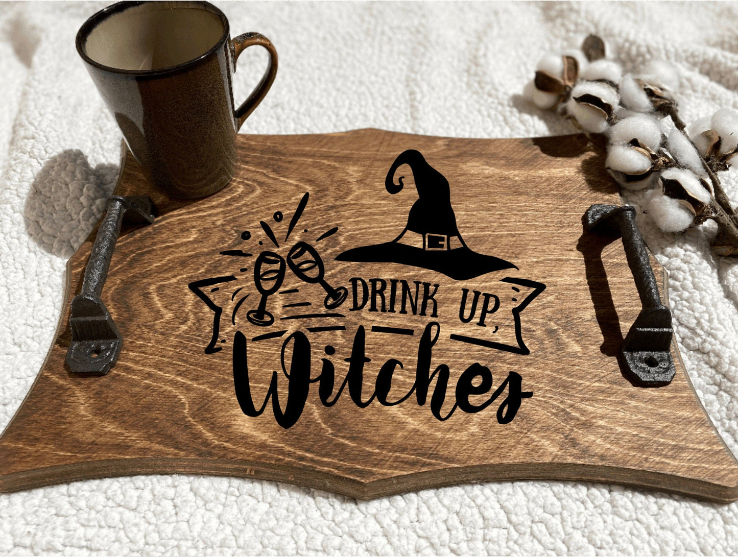 Drink Up Witches Serving Tray - Yoru Says