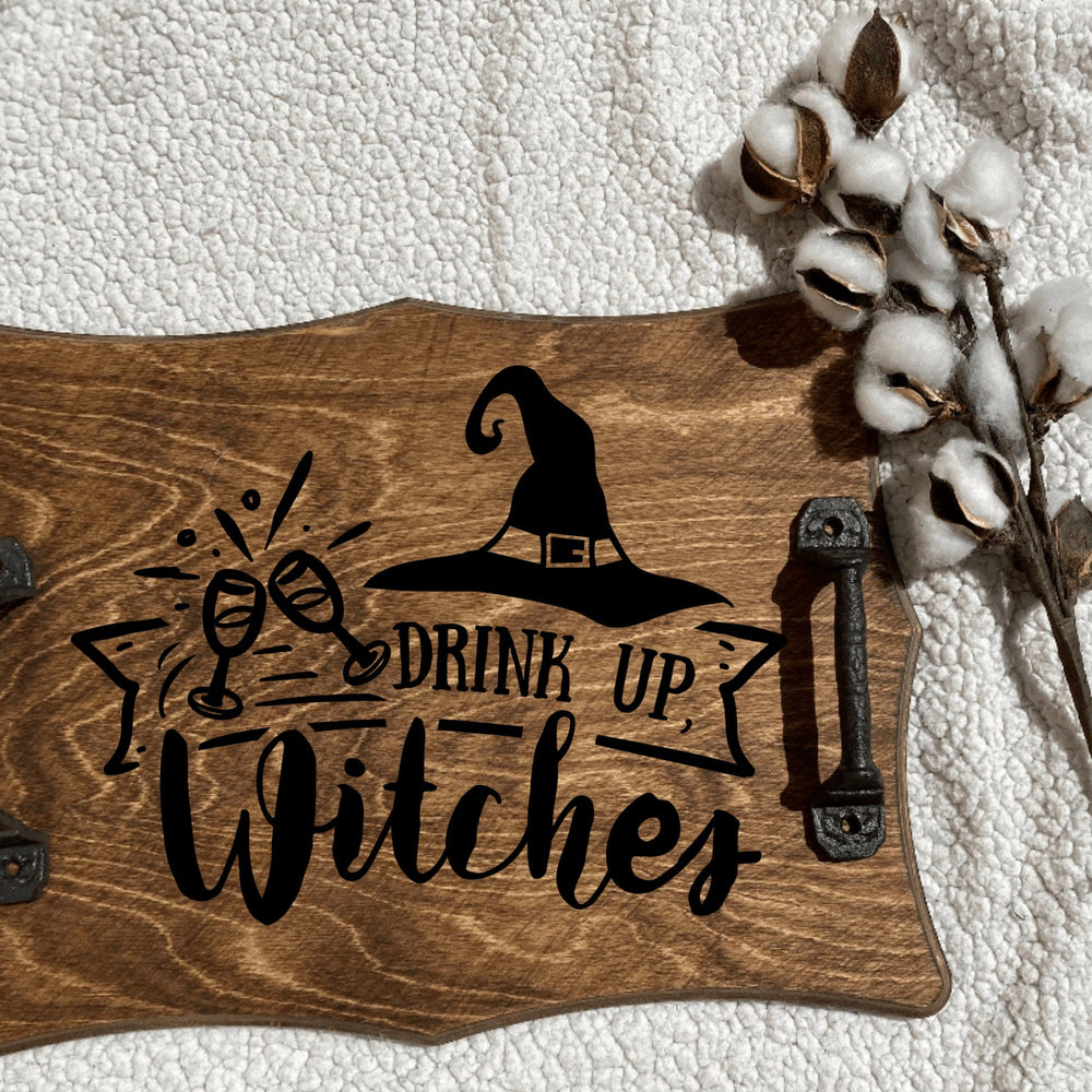 Drink Up Witches Serving Tray - Yoru Says