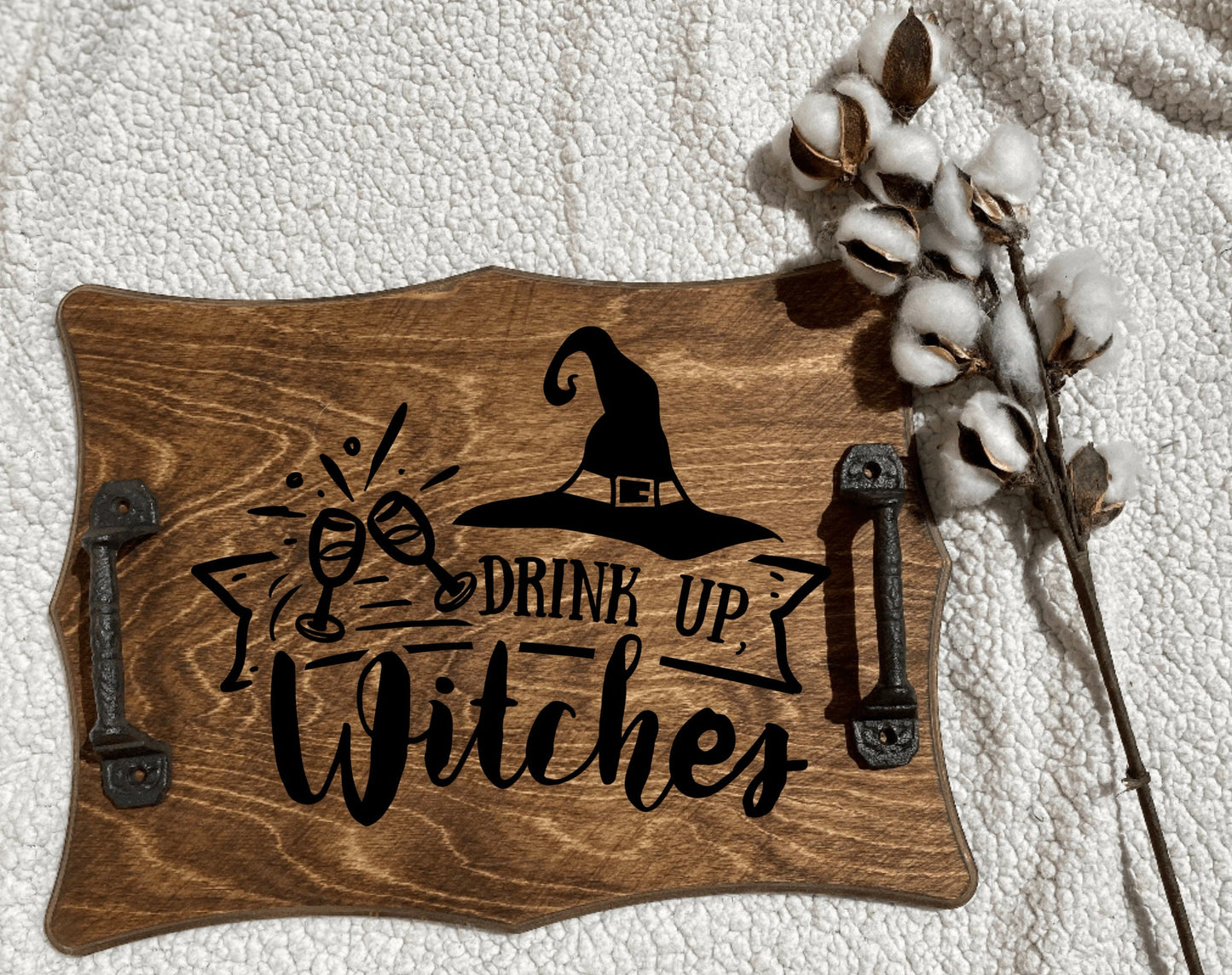 Drink Up Witches Serving Tray - Yoru Says