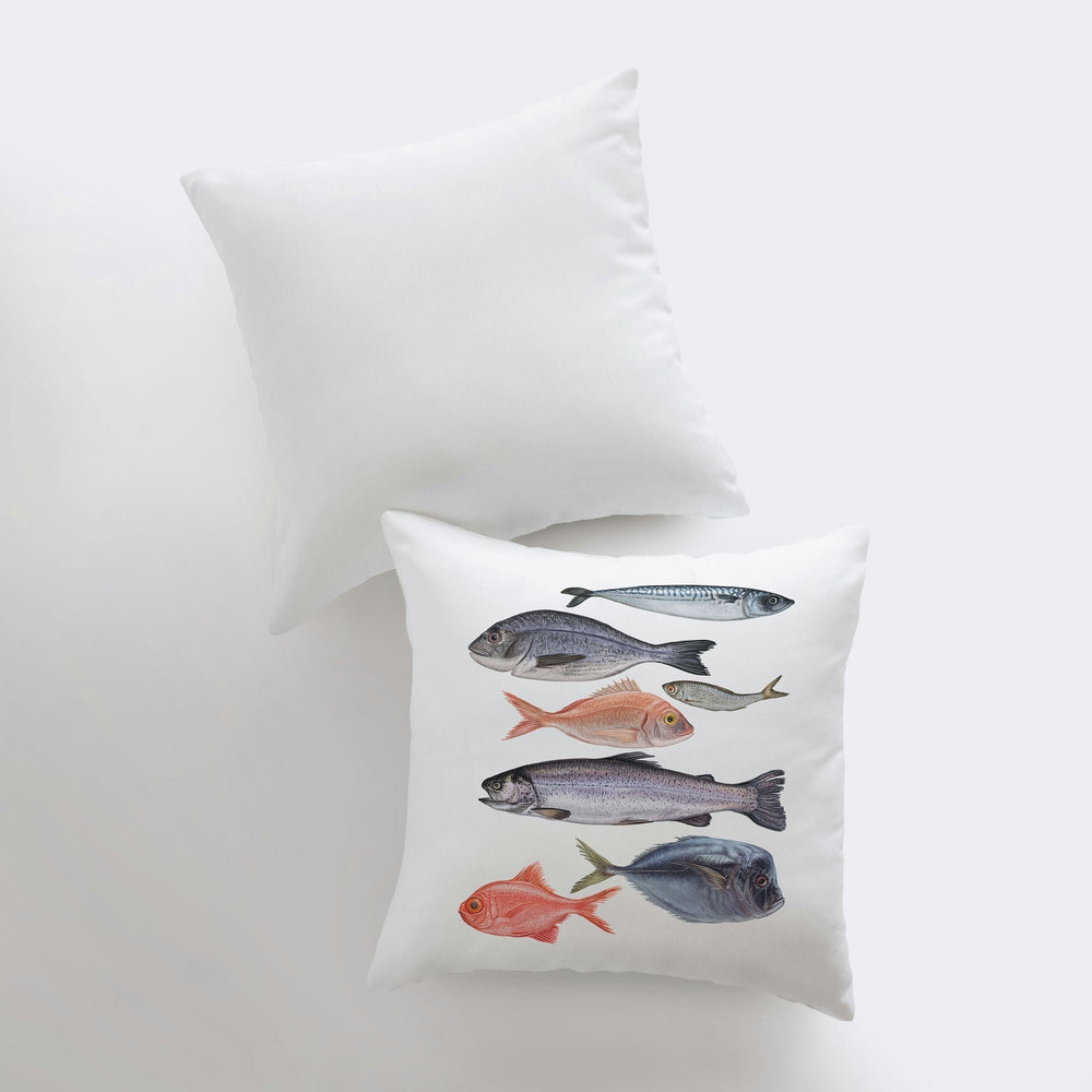 
                  
                    Seven Fish Throw Pillow - Yoru Says
                  
                