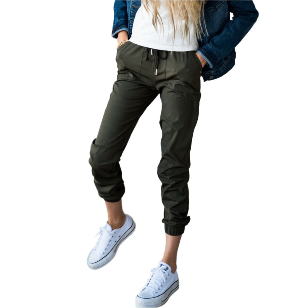 DT Magic Mid-weight Joggers in Moss Green - Yoru Says