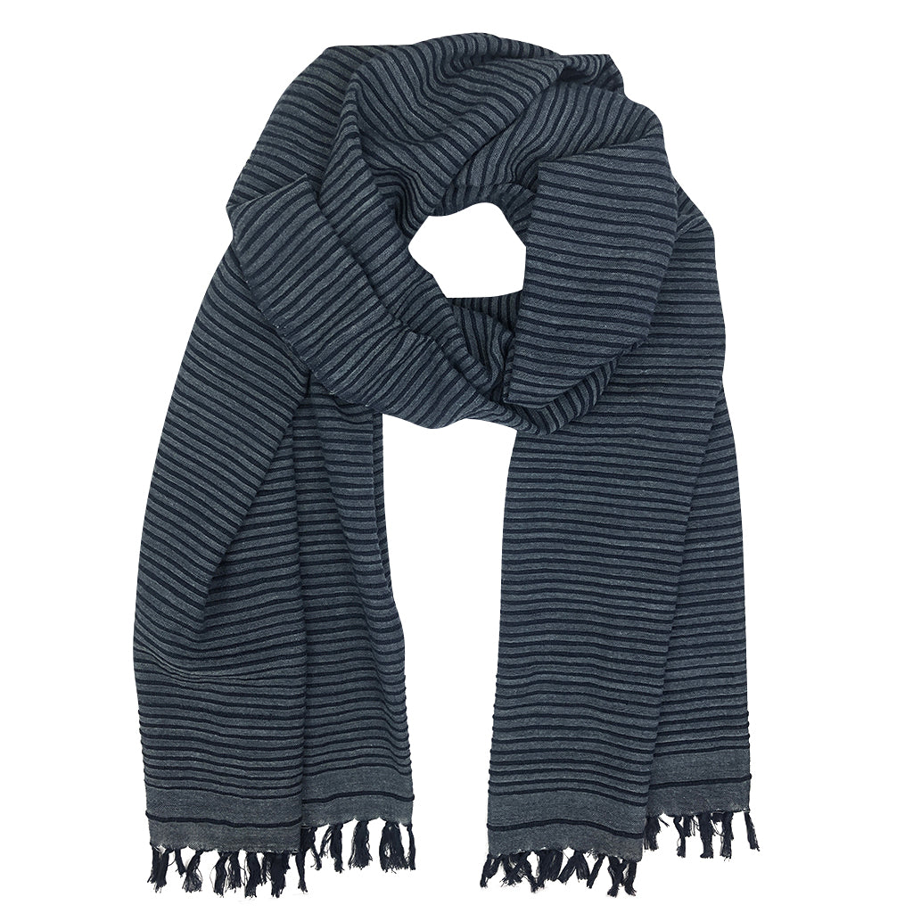 Ethiopian Stripe Wrap Scarf - Yoru Says