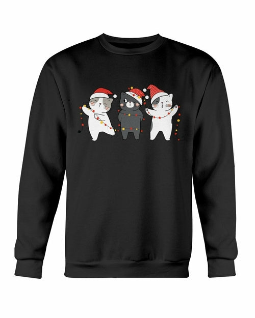 
                  
                    Three kittens - Cute Cats Christmas Sweatshirt - Yoru Says
                  
                