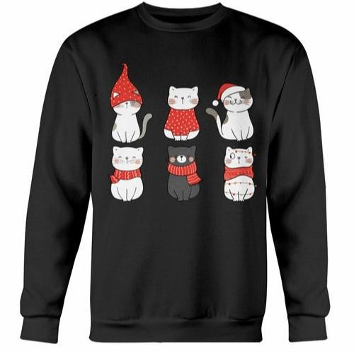 
                  
                    Merry Cats - Christmas Sweatshirt - Yoru Says
                  
                