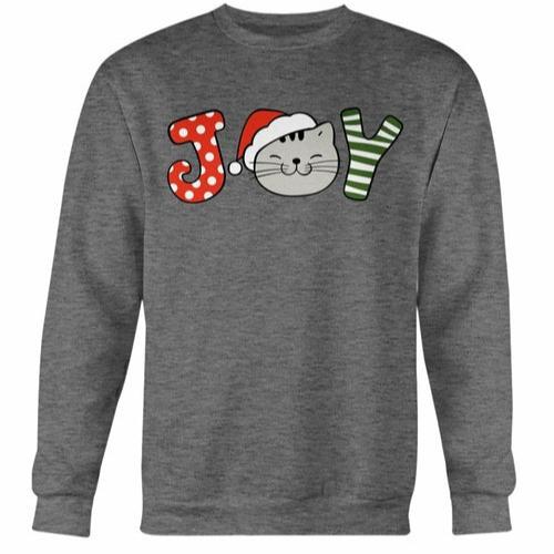 
                  
                    Christmas Joy Cute Cats Sweatshirt - Yoru Says
                  
                