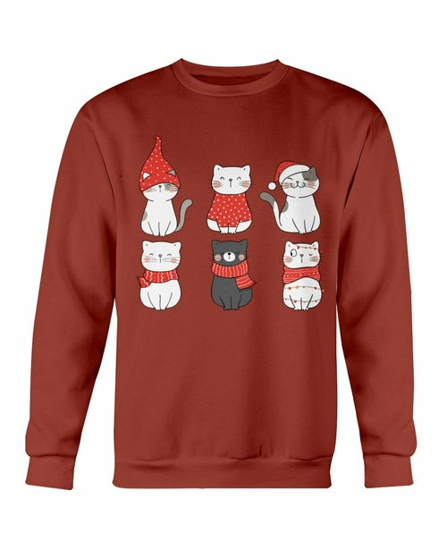 
                  
                    Merry Cats - Christmas Sweatshirt - Yoru Says
                  
                