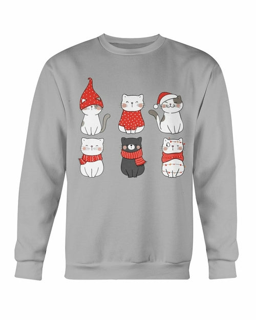 
                  
                    Merry Cats - Christmas Sweatshirt - Yoru Says
                  
                