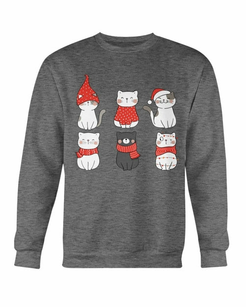 
                  
                    Merry Cats - Christmas Sweatshirt - Yoru Says
                  
                