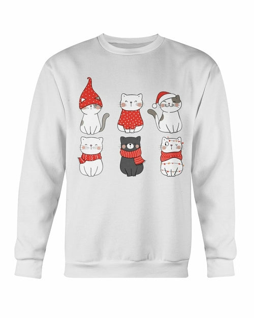 
                  
                    Merry Cats - Christmas Sweatshirt - Yoru Says
                  
                