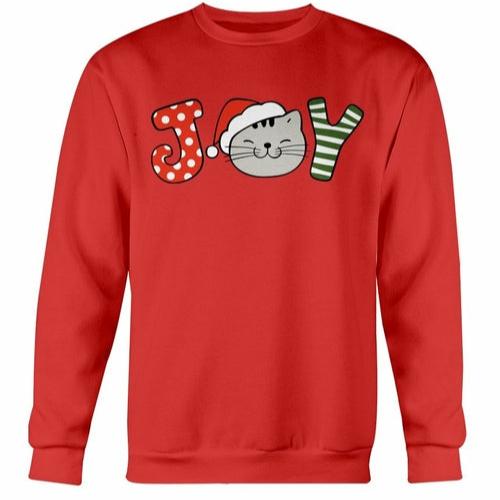 Christmas Joy Cute Cats Sweatshirt - Yoru Says