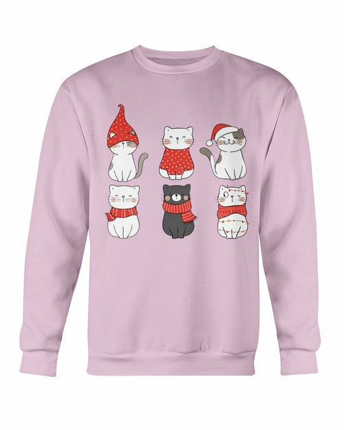 
                  
                    Merry Cats - Christmas Sweatshirt - Yoru Says
                  
                