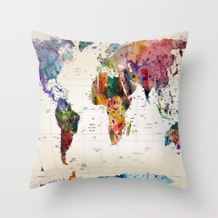 Map Pillow - Yoru Says