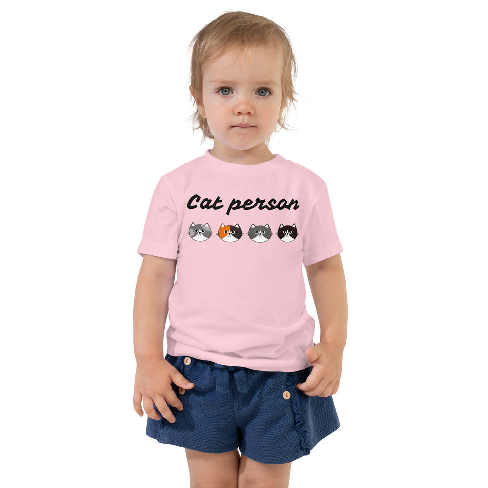 
                  
                    Cat Person Toddler - Short Sleeve Tee - Yoru Says
                  
                