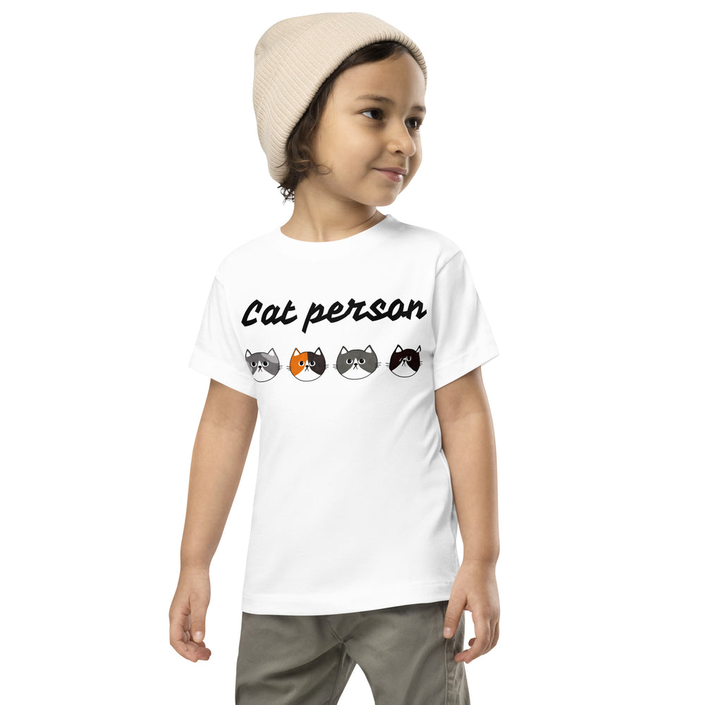 
                  
                    Cat Person Toddler - Short Sleeve Tee - Yoru Says
                  
                