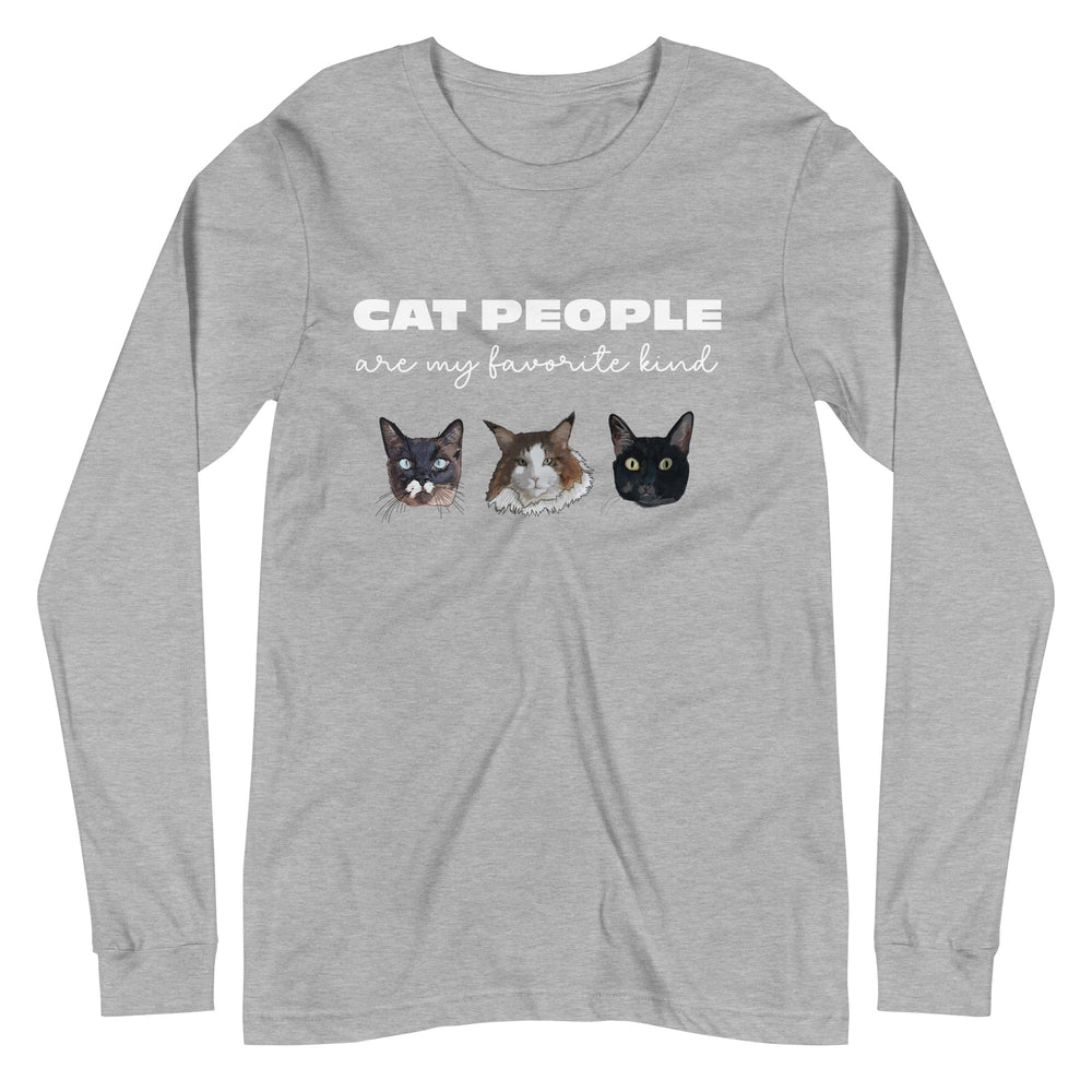 
                  
                    Unisex Cat Lover Long Sleeve Tee - Yoru Says
                  
                