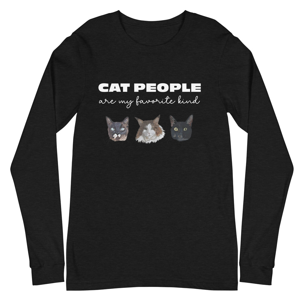 
                  
                    Unisex Cat Lover Long Sleeve Tee - Yoru Says
                  
                