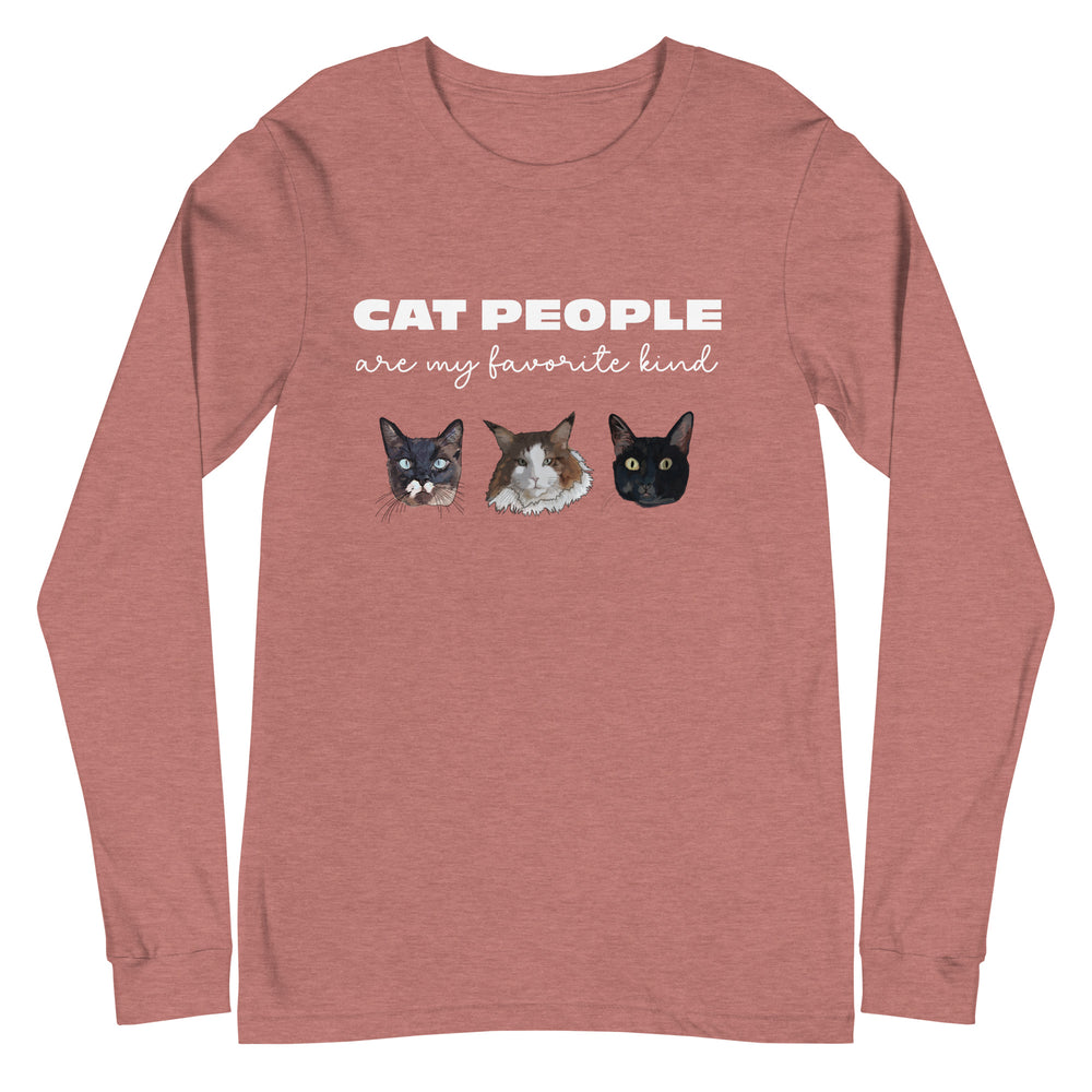 
                  
                    Unisex Cat Lover Long Sleeve Tee - Yoru Says
                  
                