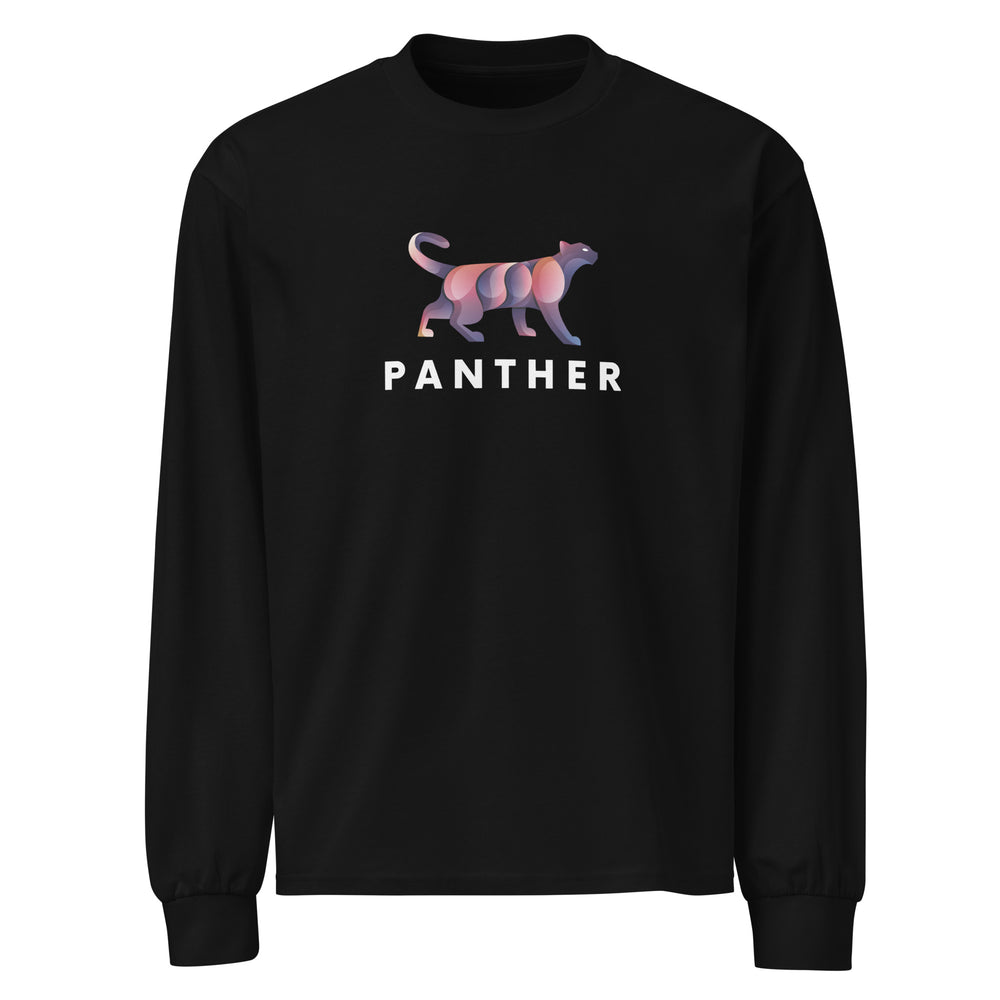 Panther - Premium heavyweight long sleeve shirt - Yoru Says