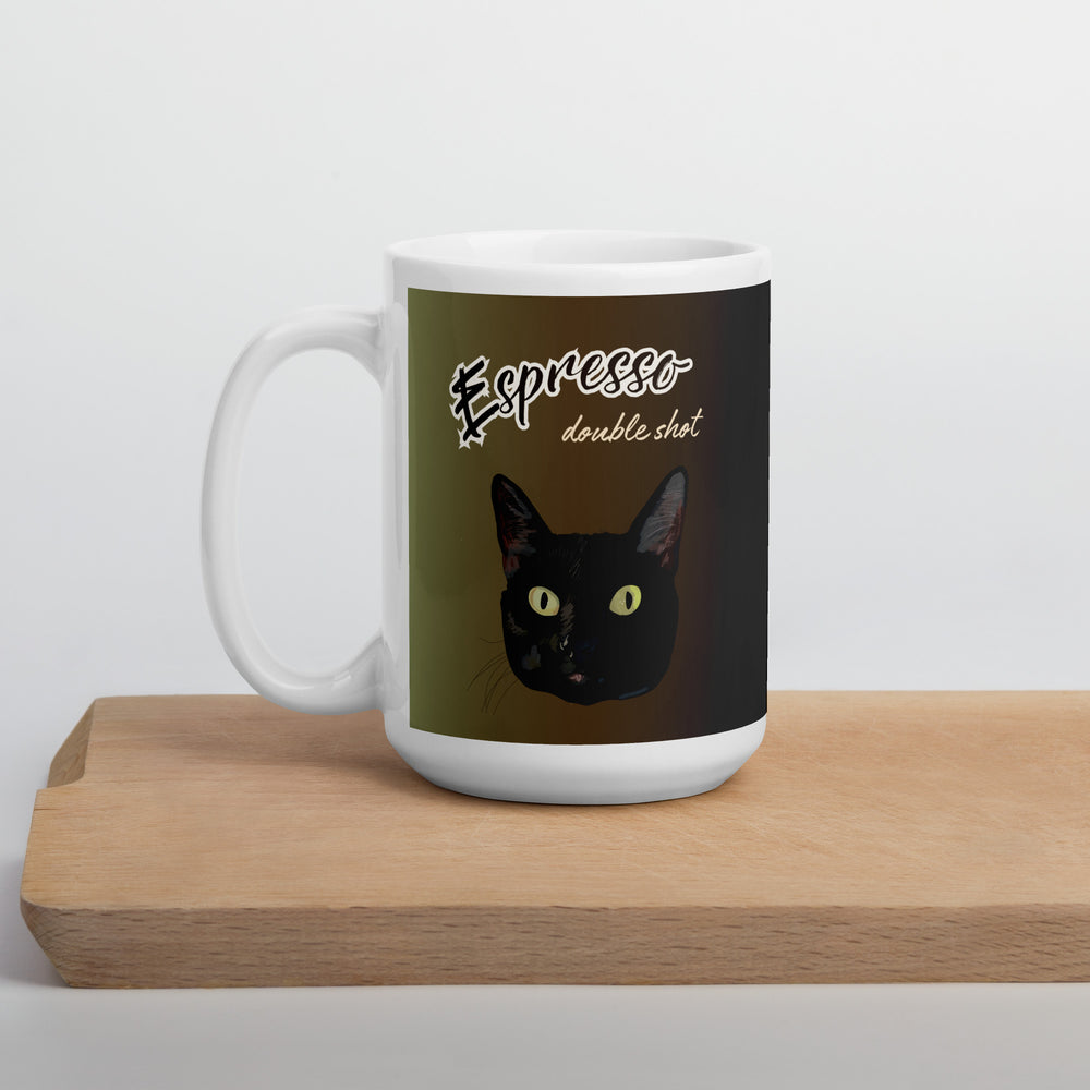 
                  
                    Espresso - White glossy mug - Yoru Says
                  
                