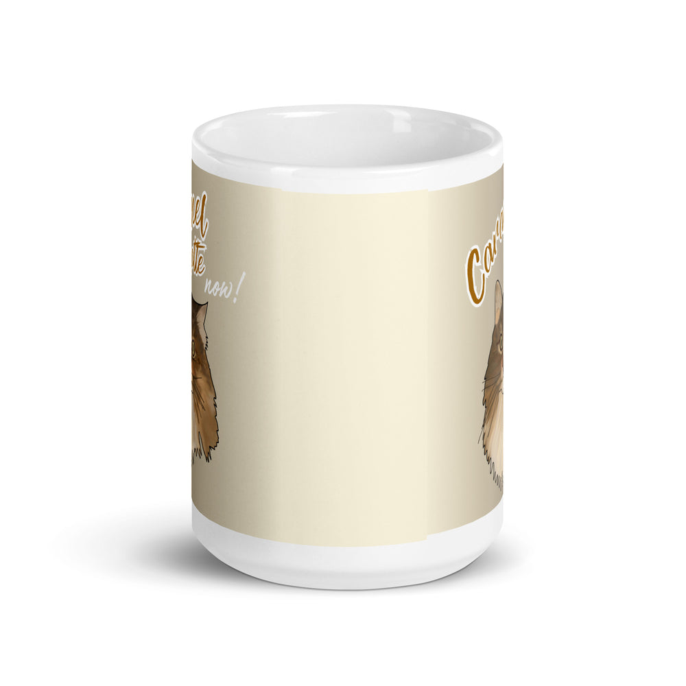 
                  
                    Caramel Latte - White glossy mug - Yoru Says
                  
                