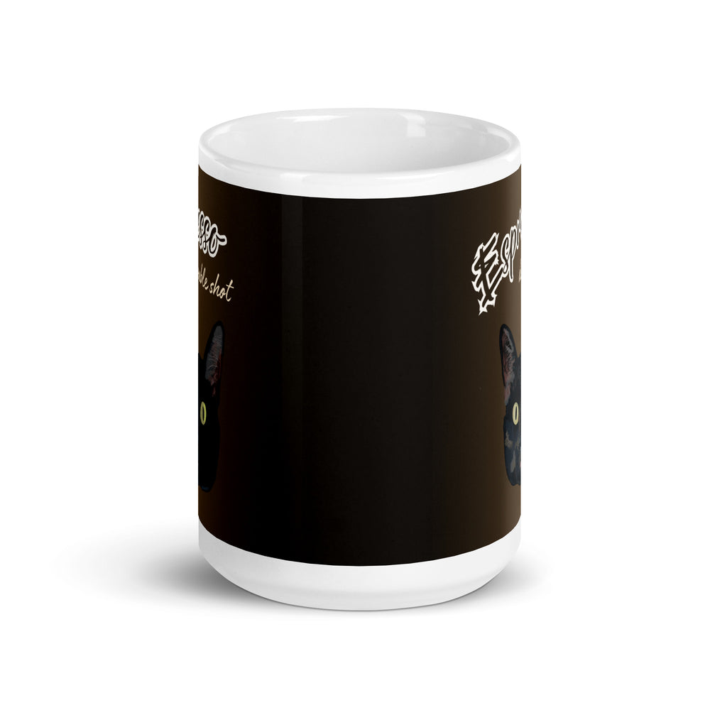 
                  
                    Espresso - White glossy mug - Yoru Says
                  
                