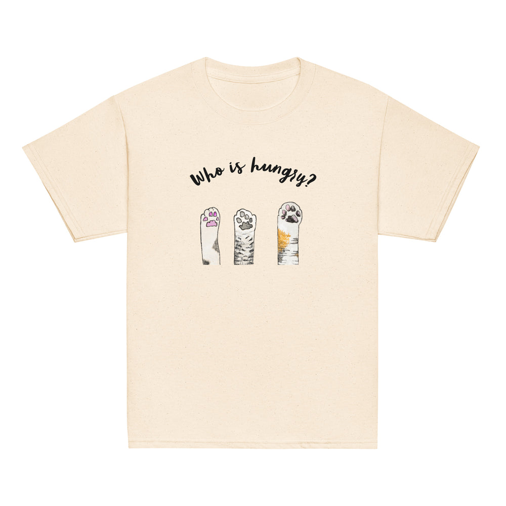 
                  
                    Who is hungry - Youth classic tee - Yoru Says
                  
                