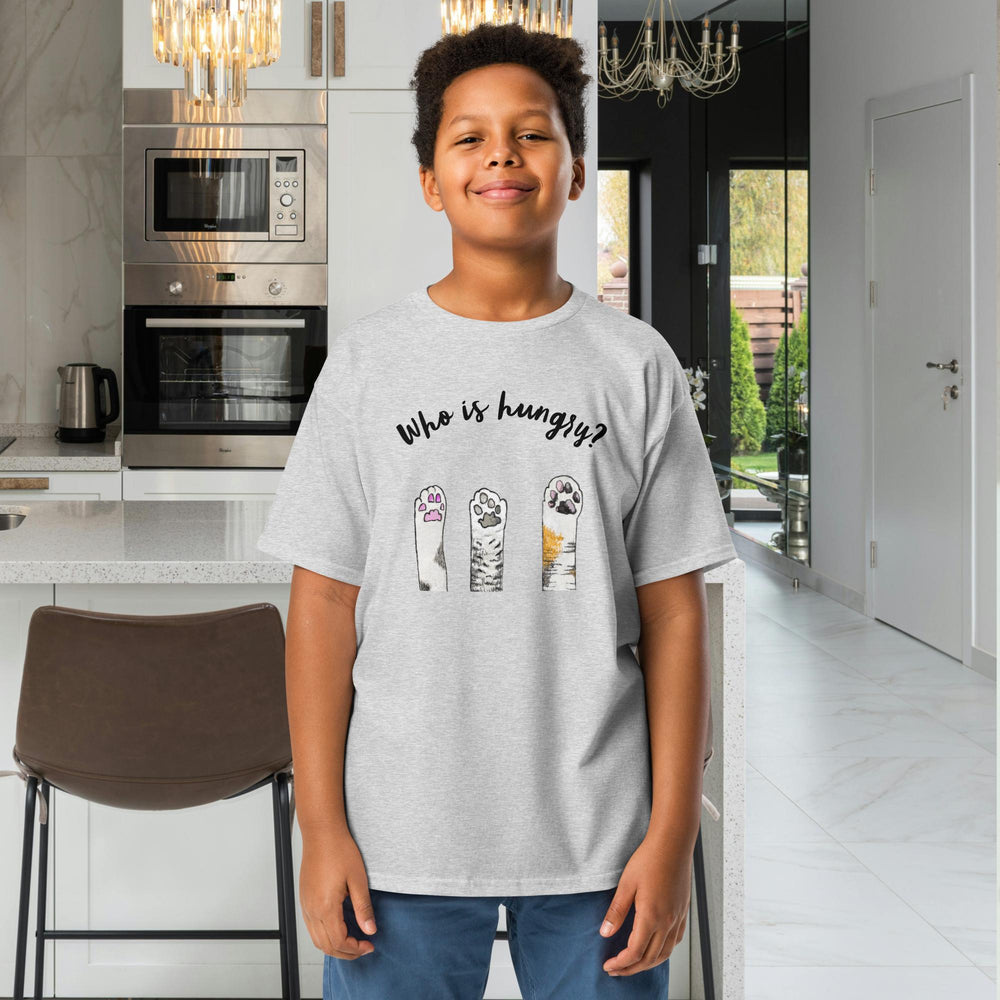 
                  
                    Who is hungry - Youth classic tee - Yoru Says
                  
                