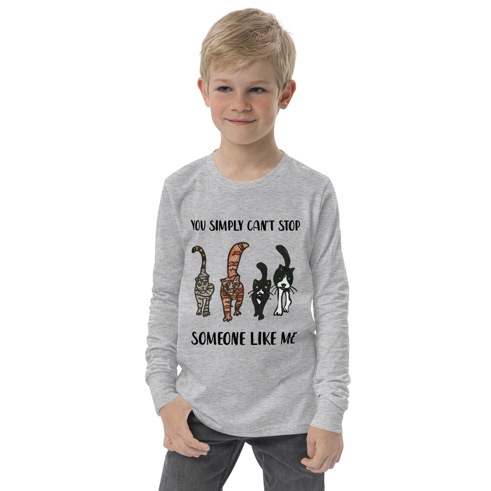 You can't stop these cats - long sleeve tee - Yoru Says